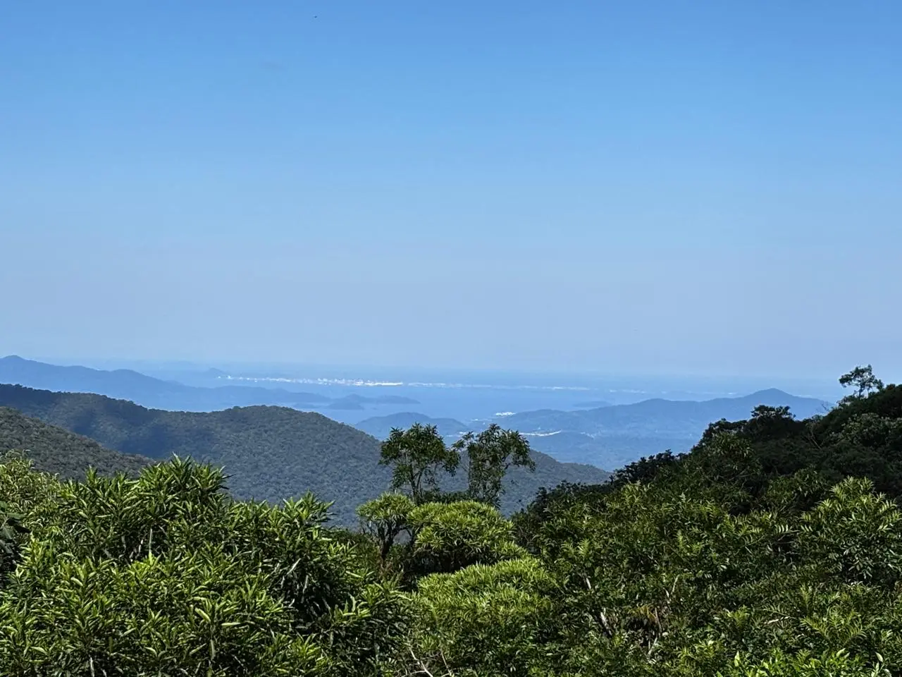 Recanto Bela Vista — Pico Marumbi e vista de Paranaguá