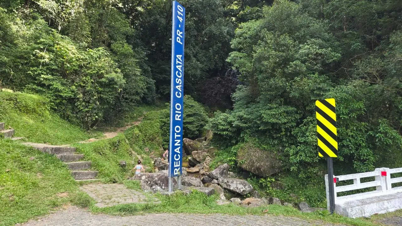 Recanto Rio Cascata na Estrada da Graciosa