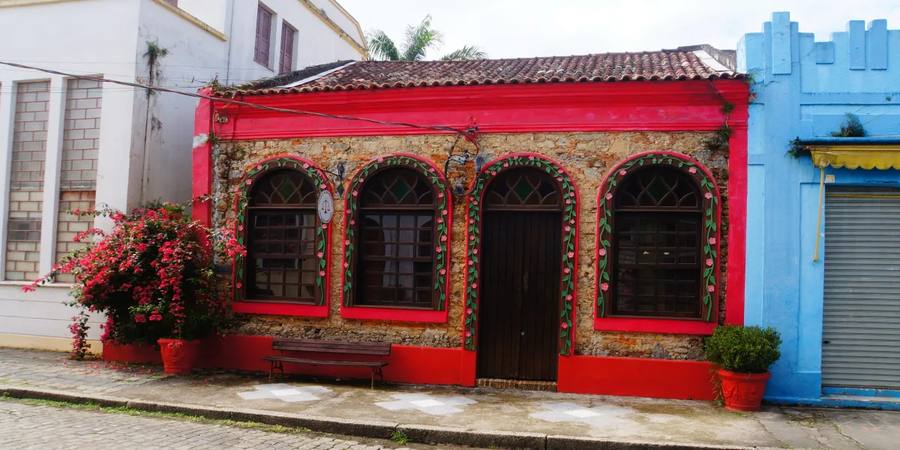 Casa onde nasceu Caetano Munhoz da Rocha, ex-governador do Paraná, Antonina PR
