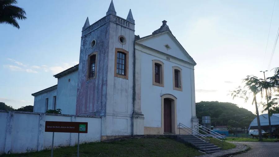 Igreja do Bom Jesus do Saivá em Antonina PR, tombada em 1970